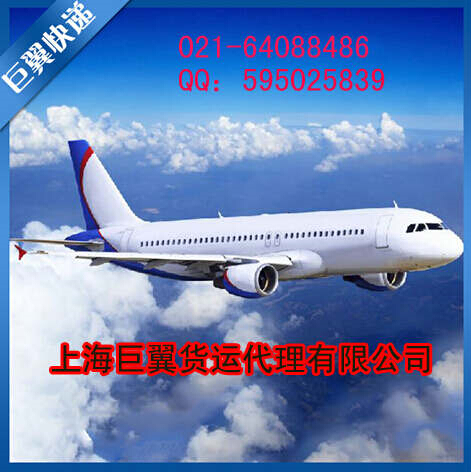 天空飄來八個字，“上海巨翼國際快遞”空運物流出口服務！
